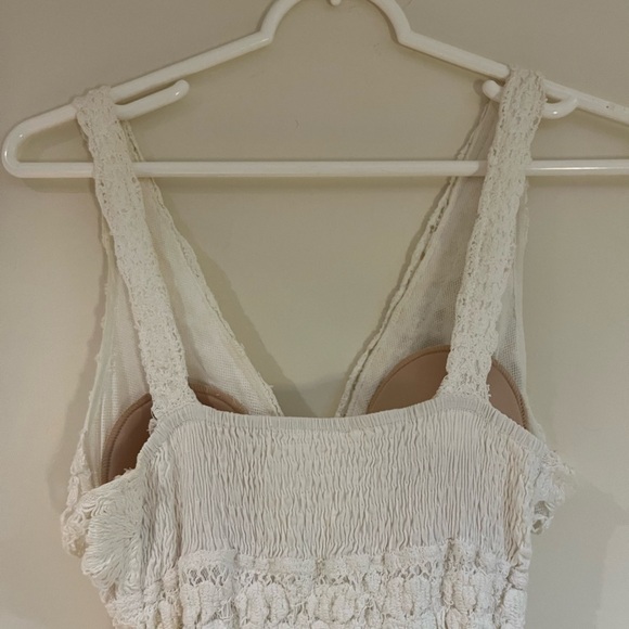 Temptation Positano Lace V Neck Floral Maxi Dress. - Picture 8 of 12